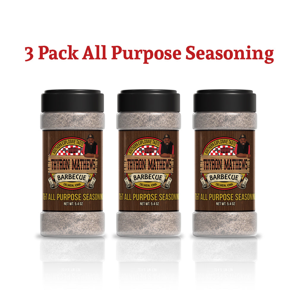 3 Pack All Purpose Seasoning