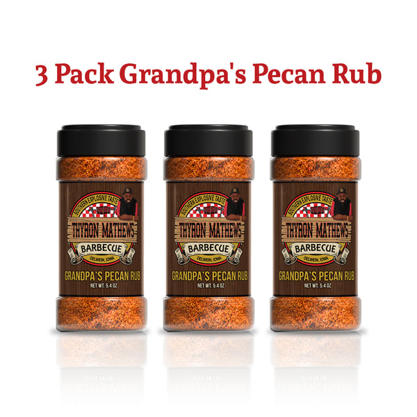 3 Pack Grandpa's Pecan Rub