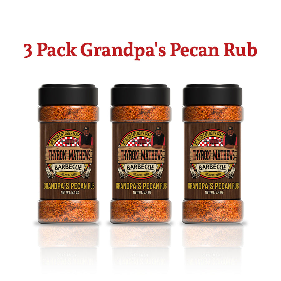 3 Pack Grandpa's Pecan Rub