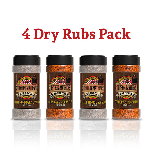 4 Dry Rubs Pack