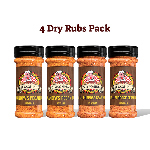 4 Dry Rubs Pack