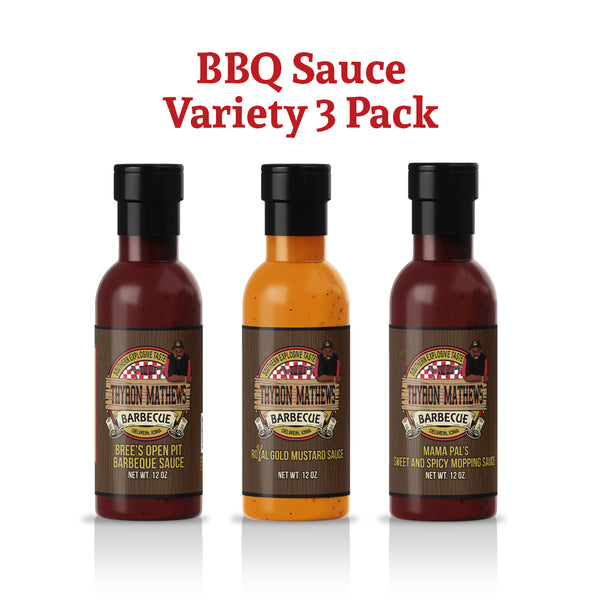 BBQ Sauce Variety 3 Pack